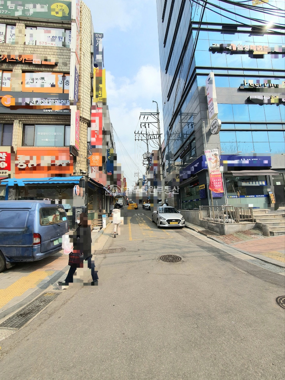 서울 강남구 개포동 22p 헤어샾 커피숍 추천 3면 노출 인테리어 상가 월세 매물번호 11070 사진 1